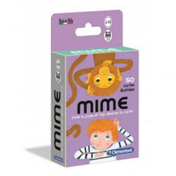 Jeux de société - CLEMENTONI - Mime (Ax8) - Jeu d’ambiance - 2 joueurs ou plus - Intérieur