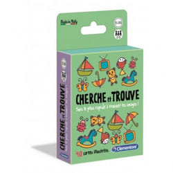 Jeu de société - CLEMENTONI - Cherche et Trouve (Ax8) - Pour Enfant - Jeu de plateau
