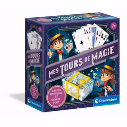 Clementoni Mes tours de magie - Cartes magiques et coffre-fort, 7 an(s)