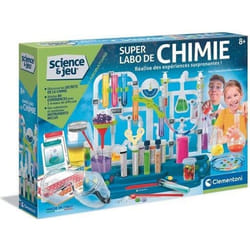 Clementoni Science & Jeu laboratoire 52662 coffret de sciences pour enfant