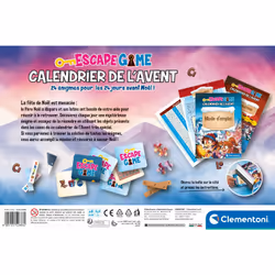 Clementoni Calendrier de l'avent - Escape Game