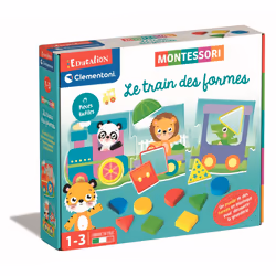 Clementoni Le train des formes - Montessori, 1 an(s)