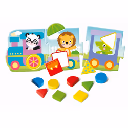 Clementoni Le train des formes - Montessori