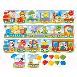 Clementoni Le train des formes - Montessori
