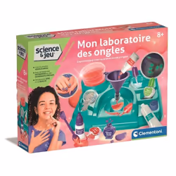 Vernis à ongle - CLEMENTONI - Mon Laboratoire Des Ongles - Coffret scientifique ludique et créatif