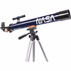 Clementoni - Science et jeau - Télescope NASA objetcif 50mm - Trépied extensible jusquà 127 cm