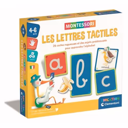 Baby Les lettres tactiles - Montessori, 3 an(s), Carton, Multicolore