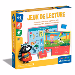 Clementoni Jeux de lecture, 4 an(s), Multicolore