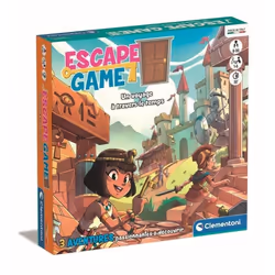 Clementoni - Escape Game voyage dans le temps - 3 aventures - Dés 8 ans