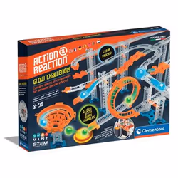 Clementoni Action &amp; Réaction - Glow Challenge!, Physique, 8 an(s), Multicolore