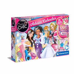 Clementoni Crazy Chic Advent Calendar Lovely Time, 6 an(s), Multicolore