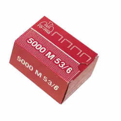 RO-MA 53/6, Pack d'agrafes, Fixation, 5000 agrafes, 53/6, Acier galvanisé, Métallique