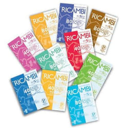Pigna Ricambi A4 recharge de papier 210 x 297 mm (A4) 40 feuilles