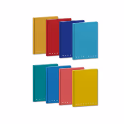 Pigna 00716734M, Image, Multicolore, A5, 30 feuilles, 80 g/m², Papier quadrillé