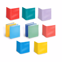 Pigna 001196330, A4, Carton, Multicolore, 210 mm, 297 mm