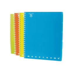 Cahier A4 - Pigna - Monocromo Fluo - 200 pages - Petits carreaux - Couvertures assorties