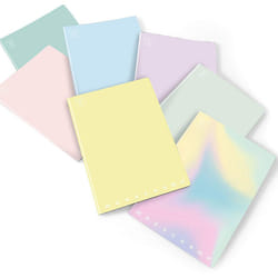 Pigna CF10QUADERNI MONOCR PASTEL A4 80 0Q bloc-notes 40 feuilles Multicolore