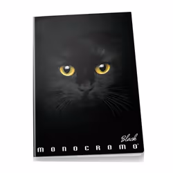 Pigna Monocromo, Image, Noir, A4, 19 feuilles, Mat, 100 g/m²
