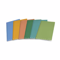 Pigna 02309781R, Monochromatique, Multicolore, A4, 20 feuilles, Satin, 80 g/m²