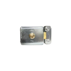 Electro-serrure avec cylindre rond V9083 - VIRO Argent