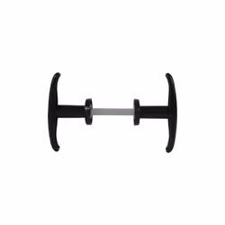 Paire de poignées carré de 8 mm pour serrure 4 points pour porte basculante