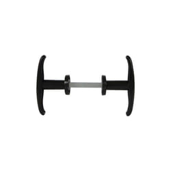 Viro - Paire de poignées pour serrure 4 points pour porte basculante Noir Pour porte de 16 à 40 mm