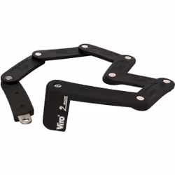 Viro Black Mamba, Verrou pliable, Noir, Acrylonitrile-Butadiène-Styrène (ABS), Acier, Clé, 60 mm, 32,5 mm