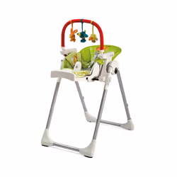 Peg Perego Play Bar, Chaise haute traditionnelle, Siège rembourré, Vert, Image, Garçon/Fille, 1 pièce(s)