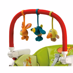 Peg Perego Play Bar Chaise haute traditionnelle Siège rembourré Vert