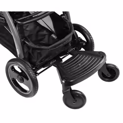 Peg Perego Book Board Repose-pieds Plastique, Caoutchouc Noir