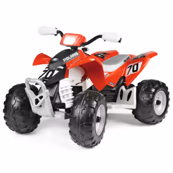 Peg Perego Polaris Outlaw 330W, 3 an(s), 4 roue(s), Polypropylène (PP), Fer, Polyamide, Rouge, Blanc