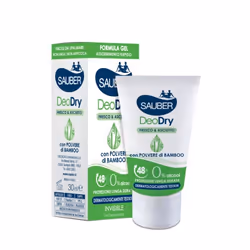 Sauber DeoDry, Femmes, Déodorant, Déodorant gel, Tube, 30 ml, 48 h