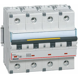 FT84C80 Disjoncteur magnétothermique modulaire BTDIN160 4P 80A courbe c - Bticino