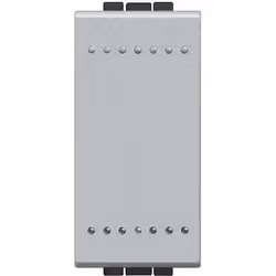 bticino NT4005N, Bouton-poussoir, 1P, Aluminium, 250 V, 10 A, 1 pièce(s)
