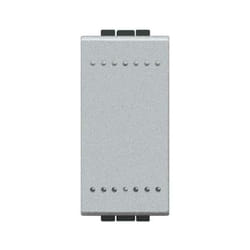 Bticino - Light tech switcher 1 poles 16a grey nt4001n
