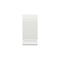 N4005N 1p bouton blanc pour série Living Light - Bticino