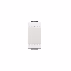 Commutateur série civile axiale de LIVING light BTICINO Modèle N4001N blanc 1P 16 AX 250 Vac