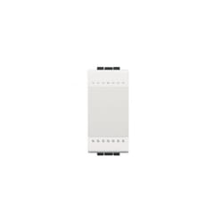 Commutateur 1P 16 N4001N série Bticino living light blanche ax-