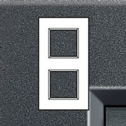 Legrand BTLNA4802M2AR Plaque de commutation et obturateur