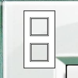Legrand BTLNA4802M2KA Plaque de commutation et obturateur
