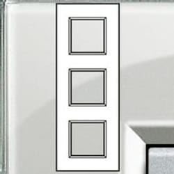 Legrand BTLNA4802M3KG Plaque de commutation et obturateur