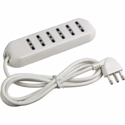 bticino 3631D, Intérieure, Blanc, 6 sortie(s) CA, 250 V, 16 A