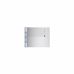 Description bticino 351101 : façade pour micro et haut parleur - bticino sfera new - allmetal. caractéristiques et applicatio ...