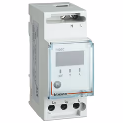 Dispositif/module de gestion de la charge Bticino, avec les caractéristiques suivantes : Tension 195-264 Vac Courant d'entrée ...