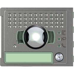 Façade Sfera Robur pour module électronique audio/vidéo 1 appel grand angle Bticino 351315