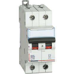 Bticino - FA81NC50 Disjoncteur magnétothermique C50 1P+N 2M 4500A