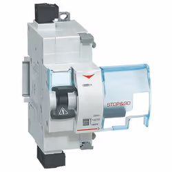 Le disjoncteur STOP & GO est un dispositif de réarmement automatique pour les interrupteurs magnétothermiques différentiels ( ...