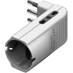 bticino S3616DE adaptateur prise d'alimentation Blanc