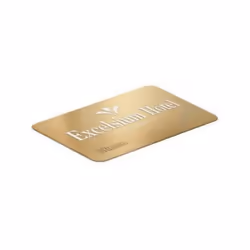 Gestion des chambres d'hôtel - Badge au format carte de crédit (ISO 50x80mm). Utilise la technologie de transpondeur Mifare c ...