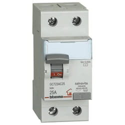 Bticino - disjoncteur différentiel 25A 0.03A 2P ac GC723AC25